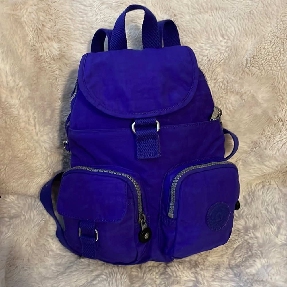 Kipling Backpack Purple Small Lovebug - image 1